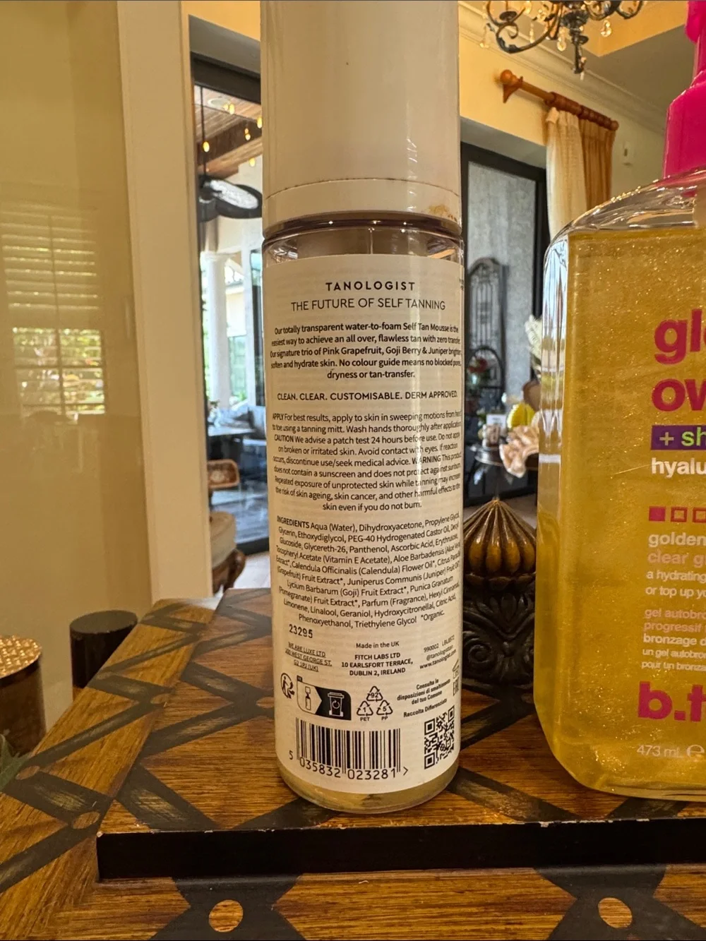 b.tan Glow Your Own Way Shimmer Gel & Tanologist Medium Mousse